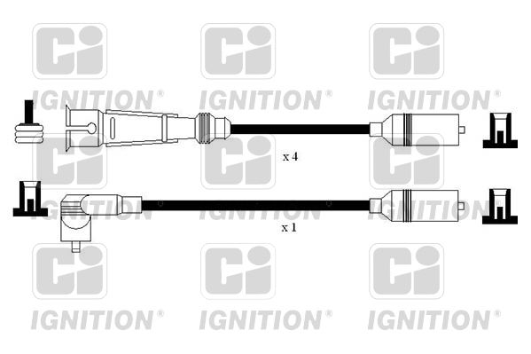 QUINTON HAZELL Комплект проводов зажигания XC1142